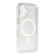 Newface iPhone 16 Kılıf Glow Magsafe Kapak - Şeffaf Newface iPhone 16 Kılıf Glow Magsafe Kapak - Şeffaf