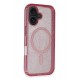 Newface iPhone 16 Kılıf Glow Magsafe Kapak - Pembe