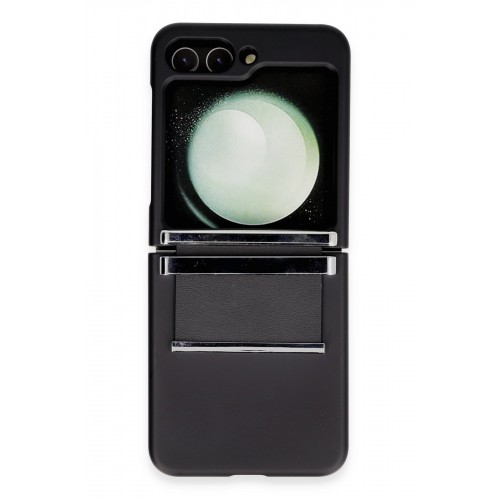 Newface Samsung Galaxy Z Flip 5 Kılıf Belt Flip Kapak - Siyah Newface Samsung Galaxy Z Flip 5 Kılıf Belt Flip Kapak - Siyah