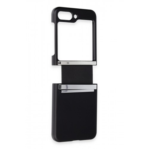 Newface Samsung Galaxy Z Flip 5 Kılıf Belt Flip Kapak - Siyah Newface Samsung Galaxy Z Flip 5 Kılıf Belt Flip Kapak - Siyah