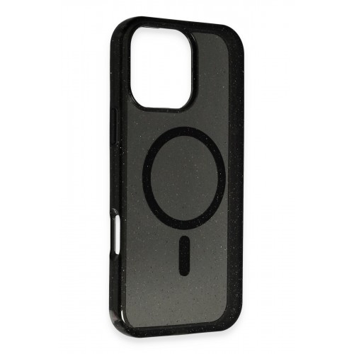 Newface iPhone 16 Pro Max Kılıf Glow Magsafe Kapak - Siyah Newface iPhone 16 Pro Max Kılıf Glow Magsafe Kapak - Siyah