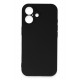 Newface iPhone 16 Kılıf First Silikon - Siyah Newface iPhone 16 Kılıf First Silikon - Siyah
