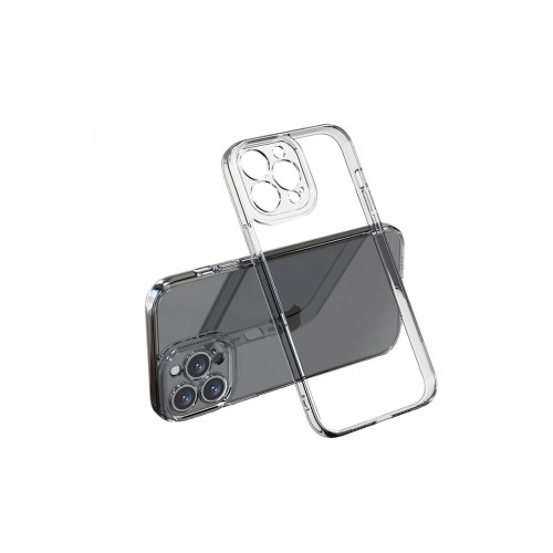 Newface iPhone 16 Pro Kılıf Lüx Şeffaf Silikon Newface iPhone 16 Pro Kılıf Lüx Şeffaf Silikon