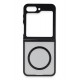 Newface Samsung Galaxy Z Flip 5 Kılıf Blur Fold Magsafe Kapak - Mat Siyah Newface Samsung Galaxy Z Flip 5 Kılıf Blur Fold Magsafe Kapak - Mat Siyah