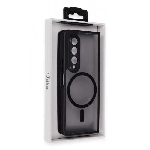 Newface Samsung Galaxy Z Fold 4 Kılıf Blur Fold Magsafe Kapak - Mat Siyah Newface Samsung Galaxy Z Fold 4 Kılıf Blur Fold Magsafe Kapak - Mat Siyah