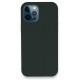 Newface iPhone 12 Pro Max Kılıf Lansman Legant Silikon - Koyu Gri