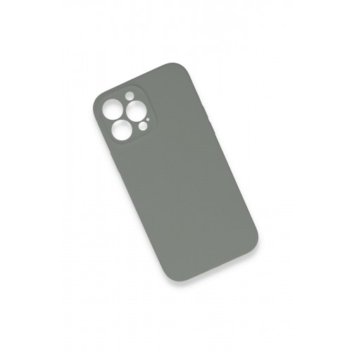 Newface iPhone 13 Pro Max Kılıf Lansman Legant Silikon - Gri Newface iPhone 13 Pro Max Kılıf Lansman Legant Silikon - Gri