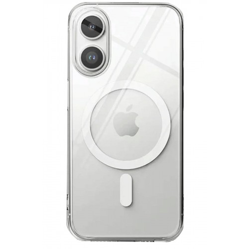 Newface iPhone 16 Plus Kılıf Magneticsafe Şeffaf Silikon - Şeffaf Newface iPhone 16 Plus Kılıf Magneticsafe Şeffaf Silikon - Şeffaf