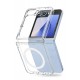 Newface Samsung Galaxy Z Flip 6 Kılıf Magneticsafe Şeffaf Silikon - Şeffaf Newface Samsung Galaxy Z Flip 6 Kılıf Magneticsafe Şeffaf Silikon - Şeffaf