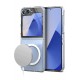 Newface Samsung Galaxy Z Flip 6 Kılıf Magneticsafe Şeffaf Silikon - Şeffaf Newface Samsung Galaxy Z Flip 6 Kılıf Magneticsafe Şeffaf Silikon - Şeffaf