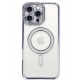 Newface iPhone 16 Pro Max Kılıf Joke Simli Magneticsafe Kılıf - Mavi Newface iPhone 16 Pro Max Kılıf Joke Simli Magneticsafe Kılıf - Mavi
