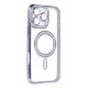 Newface iPhone 16 Pro Max Kılıf Joke Simli Magneticsafe Kılıf - Mavi Newface iPhone 16 Pro Max Kılıf Joke Simli Magneticsafe Kılıf - Mavi