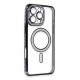 Newface iPhone 16 Pro Max Kılıf Joke Simli Magneticsafe Kılıf - Siyah Newface iPhone 16 Pro Max Kılıf Joke Simli Magneticsafe Kılıf - Siyah