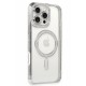 Newface iPhone 16 Pro Kılıf Joke Simli Magneticsafe Kılıf - Gümüş Newface iPhone 16 Pro Kılıf Joke Simli Magneticsafe Kılıf - Gümüş