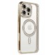 Newface iPhone 16 Pro Kılıf Joke Simli Magneticsafe Kılıf - Gold Newface iPhone 16 Pro Kılıf Joke Simli Magneticsafe Kılıf - Gold