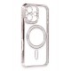Newface iPhone 16 Kılıf Joke Simli Magneticsafe Kılıf - Pembe Newface iPhone 16 Kılıf Joke Simli Magneticsafe Kılıf - Pembe