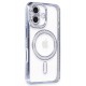 Newface iPhone 16 Kılıf Joke Simli Magneticsafe Kılıf - Mavi Newface iPhone 16 Kılıf Joke Simli Magneticsafe Kılıf - Mavi