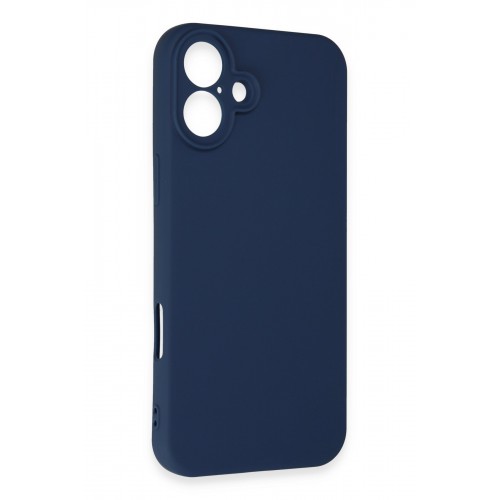 Newface iPhone 16 Plus Kılıf First Silikon - Lacivert Newface iPhone 16 Plus Kılıf First Silikon - Lacivert