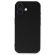 Newface iPhone 16 Plus Kılıf Nano içi Kadife Silikon - Siyah