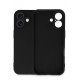 Newface iPhone 16 Plus Kılıf Nano içi Kadife Silikon - Siyah