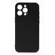 Newface iPhone 16 Pro Kılıf Nano içi Kadife Silikon - Siyah