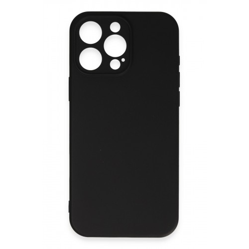 Newface iPhone 16 Pro Max Kılıf Nano içi Kadife Silikon - Siyah Newface iPhone 16 Pro Max Kılıf Nano içi Kadife Silikon - Siyah