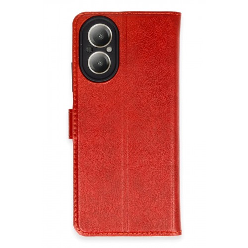 Newface Realme 12 Lite Kılıf Trend S Plus Kapaklı Kılıf - Kırmızı Newface Realme 12 Lite Kılıf Trend S Plus Kapaklı Kılıf - Kırmızı