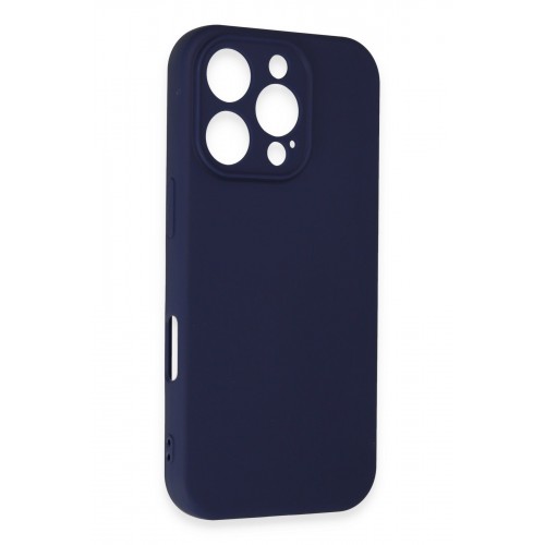 Newface iPhone 16 Pro Kılıf First Silikon - Lacivert Newface iPhone 16 Pro Kılıf First Silikon - Lacivert