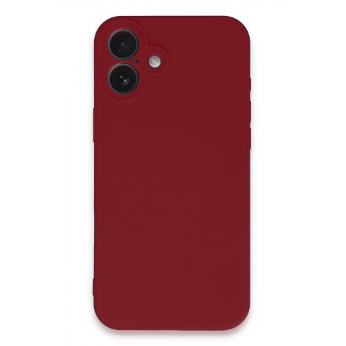 Newface iPhone 16 Plus Kılıf First Silikon - Kırmızı Newface iPhone 16 Plus Kılıf First Silikon - Kırmızı