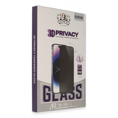 Newface iPhone 12 Pro Max Bilvis 3D Hayalet Cam Ekran Koruyucu Newface iPhone 12 Pro Max Bilvis 3D Hayalet Cam Ekran Koruyucu