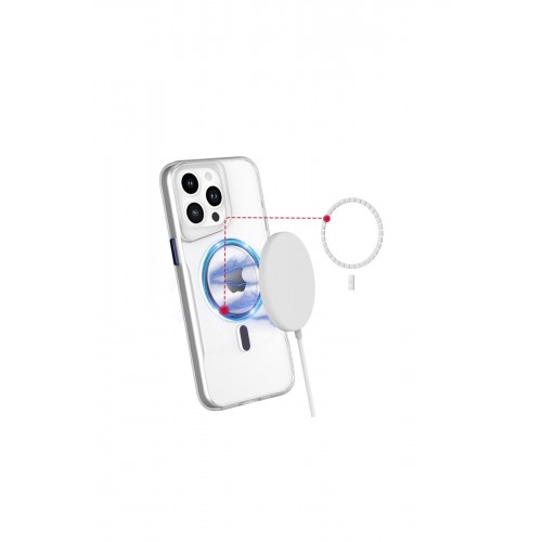 Newface iPhone 16 Kılıf PC Poso Magsafe Kapak - Şeffaf Newface iPhone 16 Kılıf PC Poso Magsafe Kapak - Şeffaf