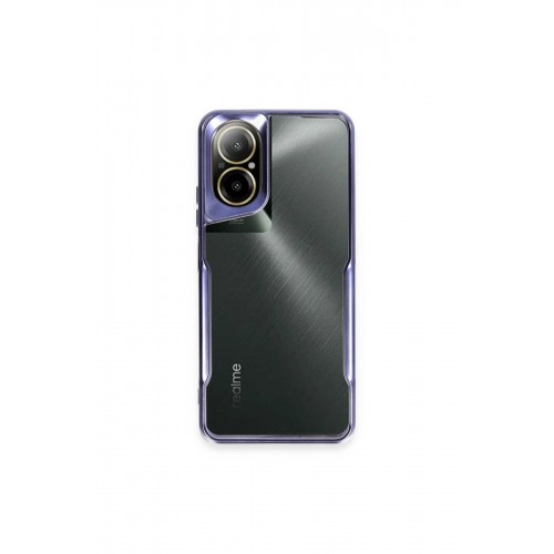 Newface Realme 12 Lite Kılıf Boyi Silikon Kapak - Lacivert