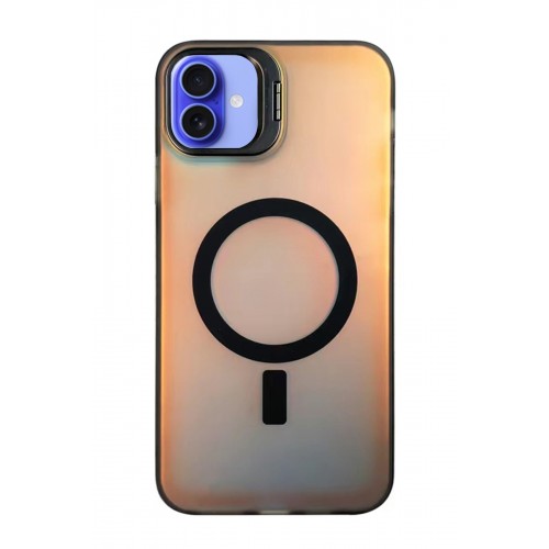 Newface iPhone 16 Primera Magsafe Standlı Kapak - Siyah Newface iPhone 16 Primera Magsafe Standlı Kapak - Siyah