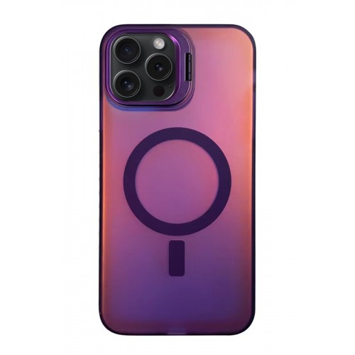 Newface iPhone 16 Pro Primera Magsafe Standlı Kapak - Derin Mor Newface iPhone 16 Pro Primera Magsafe Standlı Kapak - Derin Mor