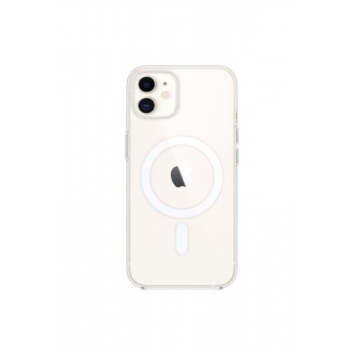 Newface iPhone 12 Kılıf Pc Real Magsafe Kapak - Şeffaf