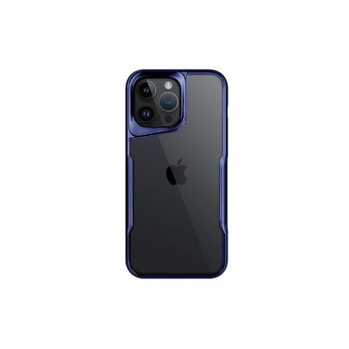 Newface iPhone 14 Pro Max Kılıf Boyi Silikon Kapak - Lacivert