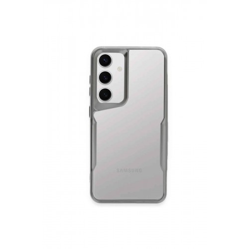 Newface Samsung Galaxy A05S Kılıf Boyi Silikon Kapak - Gümüş