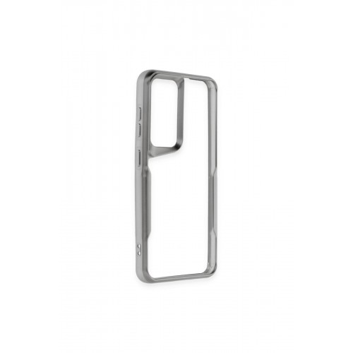 Newface Samsung Galaxy A05S Kılıf Boyi Silikon Kapak - Gümüş Newface Samsung Galaxy A05S Kılıf Boyi Silikon Kapak - Gümüş