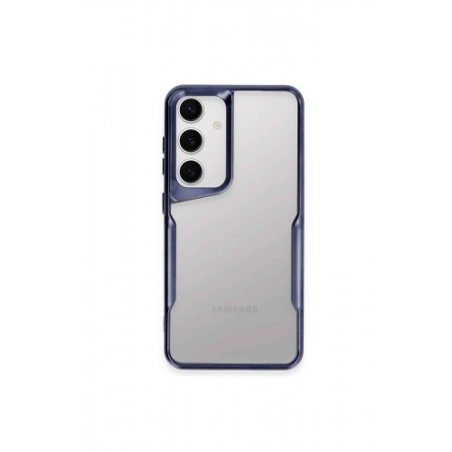 Newface Samsung Galaxy A15 4G Kılıf Boyi Silikon Kapak - Lacivert