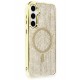 Newface Samsung Galaxy S23 Kılıf Diamond Magsafe Kapak - Gold Newface Samsung Galaxy S23 Kılıf Diamond Magsafe Kapak - Gold