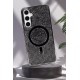 Newface Samsung Galaxy S23 Kılıf Diamond Magsafe Kapak - Rainbow