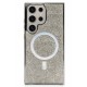 Newface Samsung Galaxy S23 Ultra Kılıf Diamond Magsafe Kapak - Gümüş
