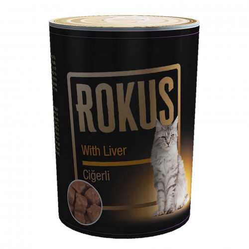 ROKUS CIĞERLI KEDI KONSERVESI 410 GR X 6 ADET