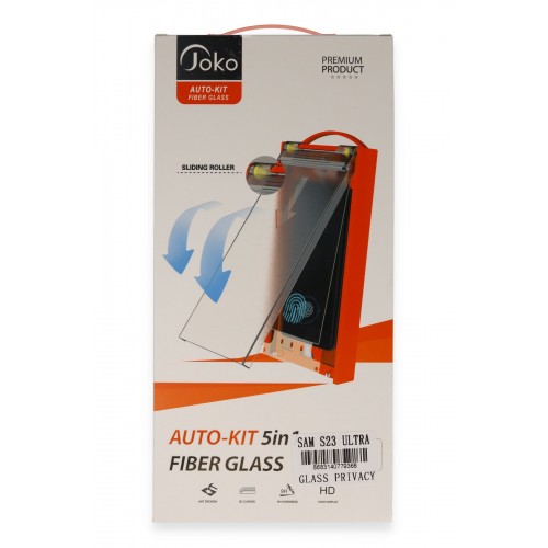 JOKO SAMSUNG GALAXY S23 ULTRA AUTO KIT 5IN1 FIBER HAYALET CAM EKRAN KORUYUCU