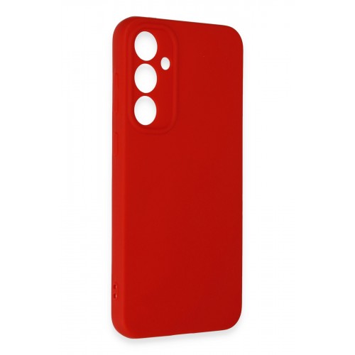 Newface Samsung Galaxy S24 FE Kılıf First Silikon - Kırmızı Newface Samsung Galaxy S24 FE Kılıf First Silikon - Kırmızı