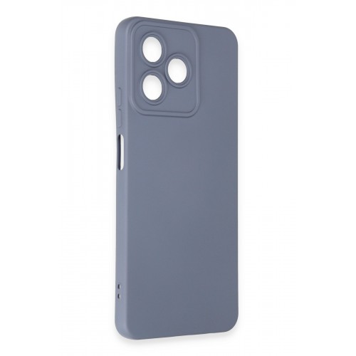 Newface Realme C53 Kılıf Nano içi Kadife Silikon - Gri Newface Realme C53 Kılıf Nano içi Kadife Silikon - Gri