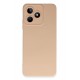 Newface Realme C53 Kılıf Nano içi Kadife Silikon - Pudra
