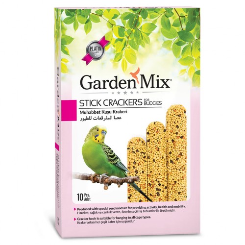 GARDENMIX PLATIN SADE KUŞ KRAKERI 10LU X 2 ADET