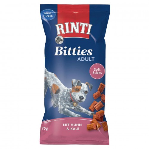 RINTI BITTIES YETIŞKIN KÖPEK ÖDÜLÜ TAVUK-DANA 75 GR X 4 ADET RINTI BITTIES YETIŞKIN KÖPEK ÖDÜLÜ TAVUK-DANA 75 GR X 4 ADET