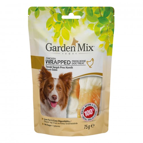 GARDEN MIX SARGILI PRES KEMIK KÖPEK ÖDÜLÜ 75 GR X 4 ADET GARDEN MIX SARGILI PRES KEMIK KÖPEK ÖDÜLÜ 75 GR X 4 ADET